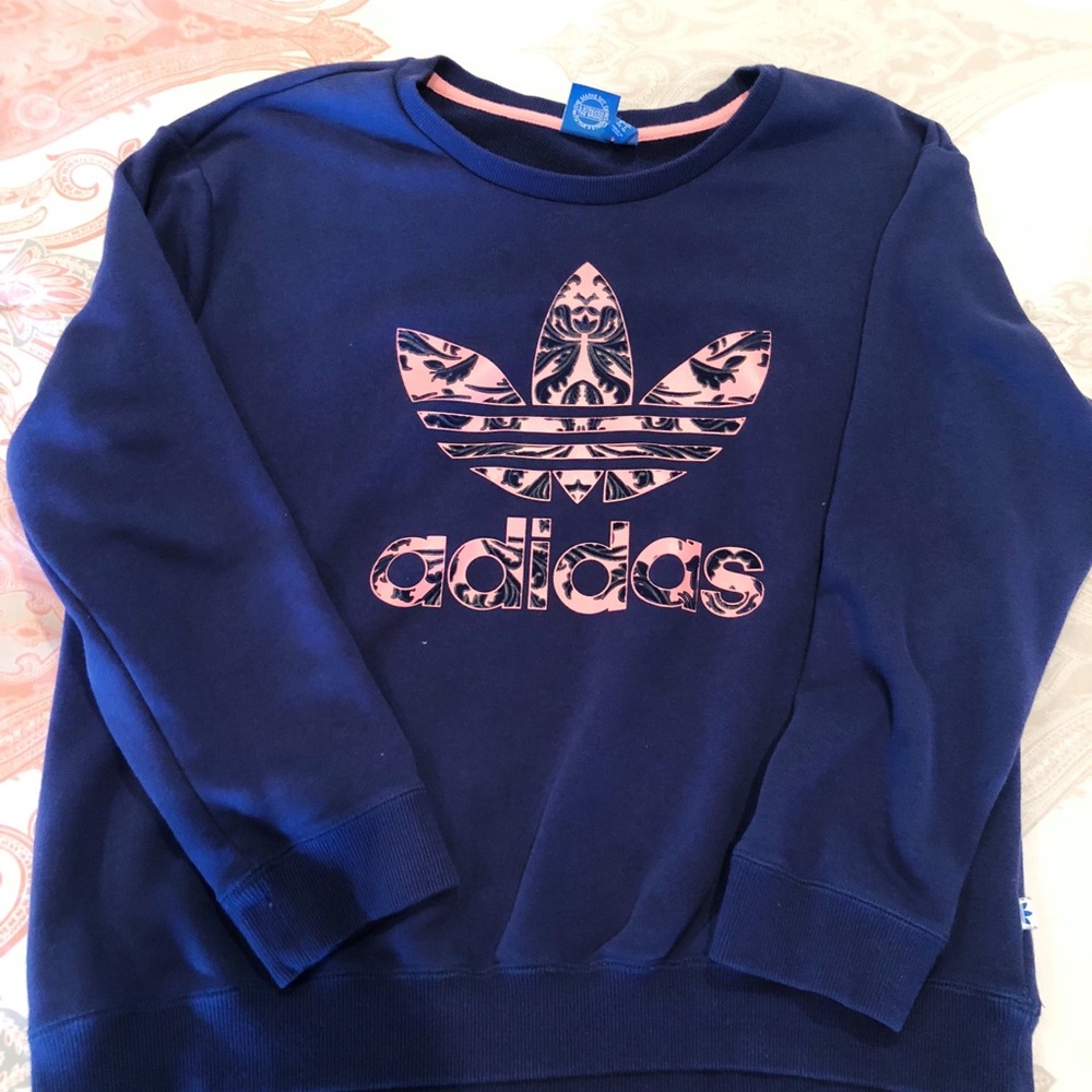 ADIDAS baroque trefoil sweater